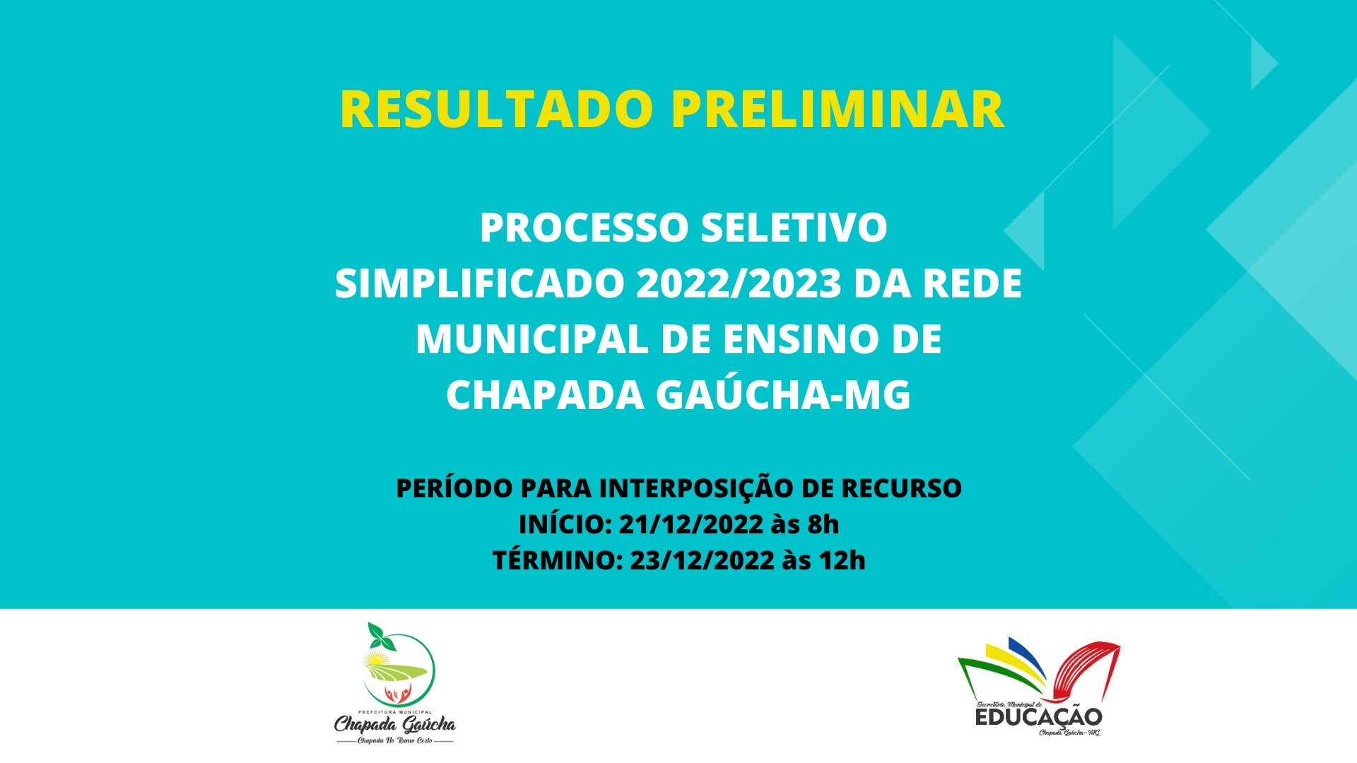 Interposição De Recursos - Processo Seletivo SEMED 2022/2023